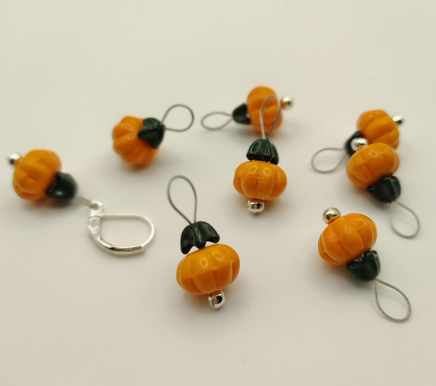 Pumpkin Stitch Markers
