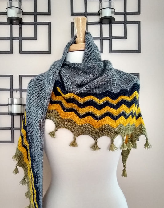 Catalina Shawl Knitting Pattern