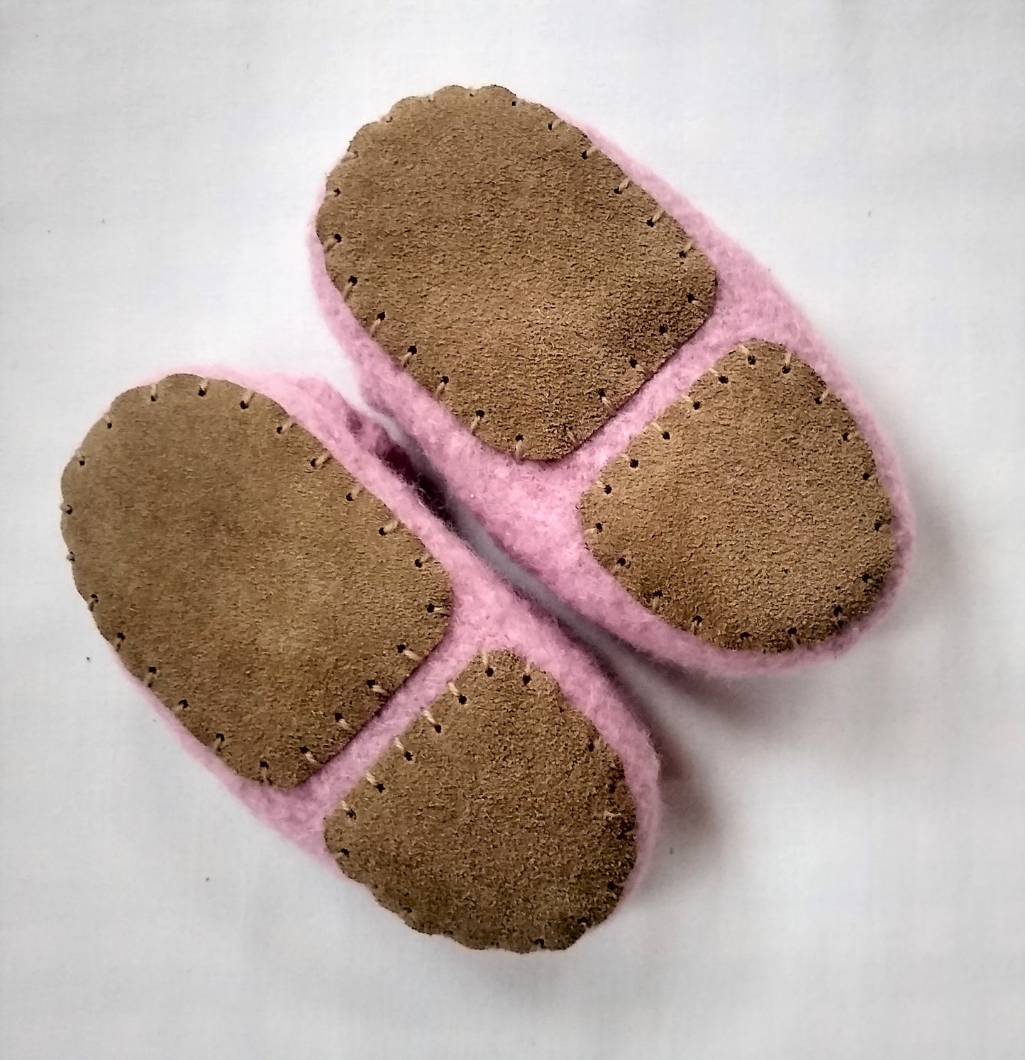 Kid's Felted Moc Slippers Knitting Pattern