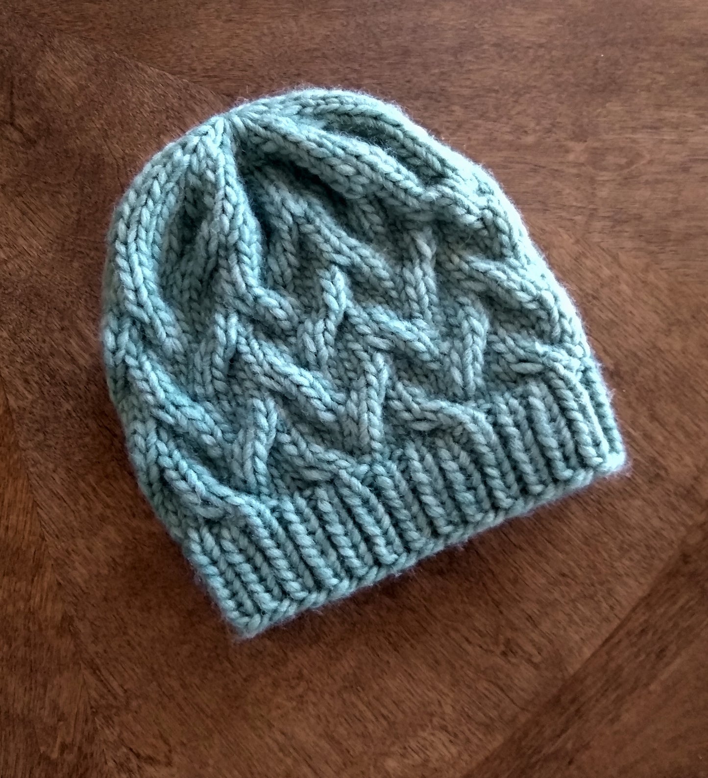Sand Pond Neck Wrap/Cowl and Hat Knitting Pattern
