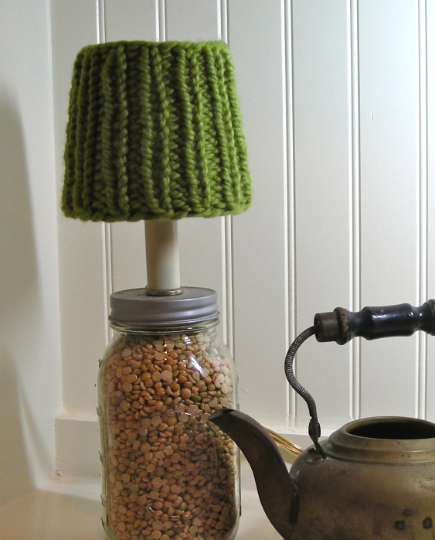 Simplicity Lampshade Cozies Knitting Pattern