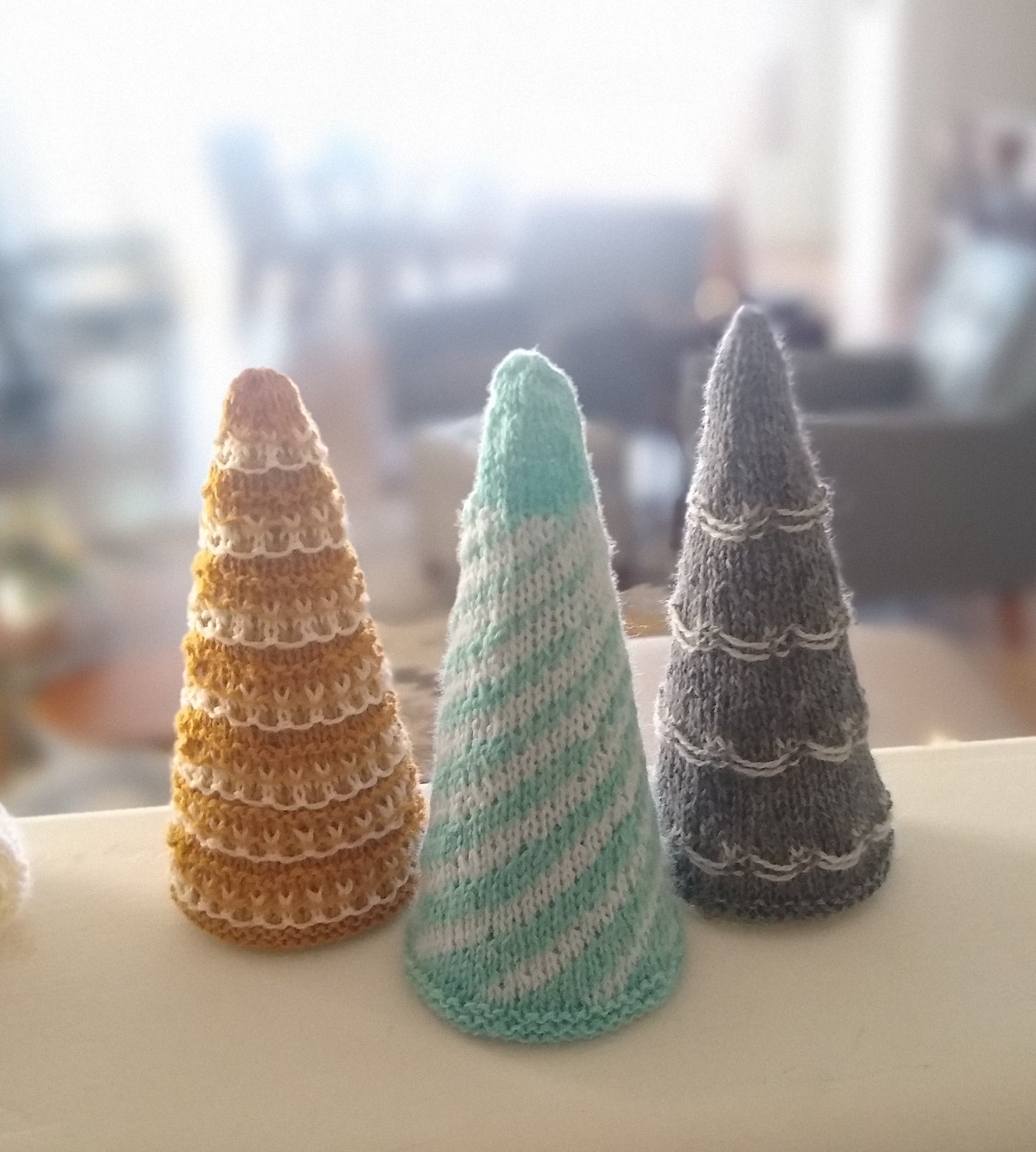 Lacy Layers Christmas Tree Knitting Pattern