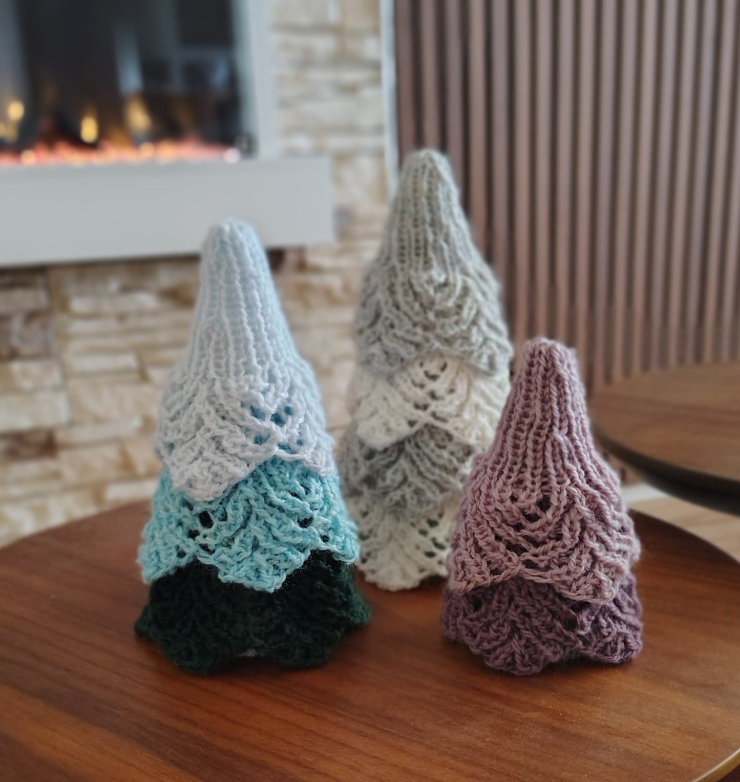 Lacy Layers Christmas Tree Knitting Pattern