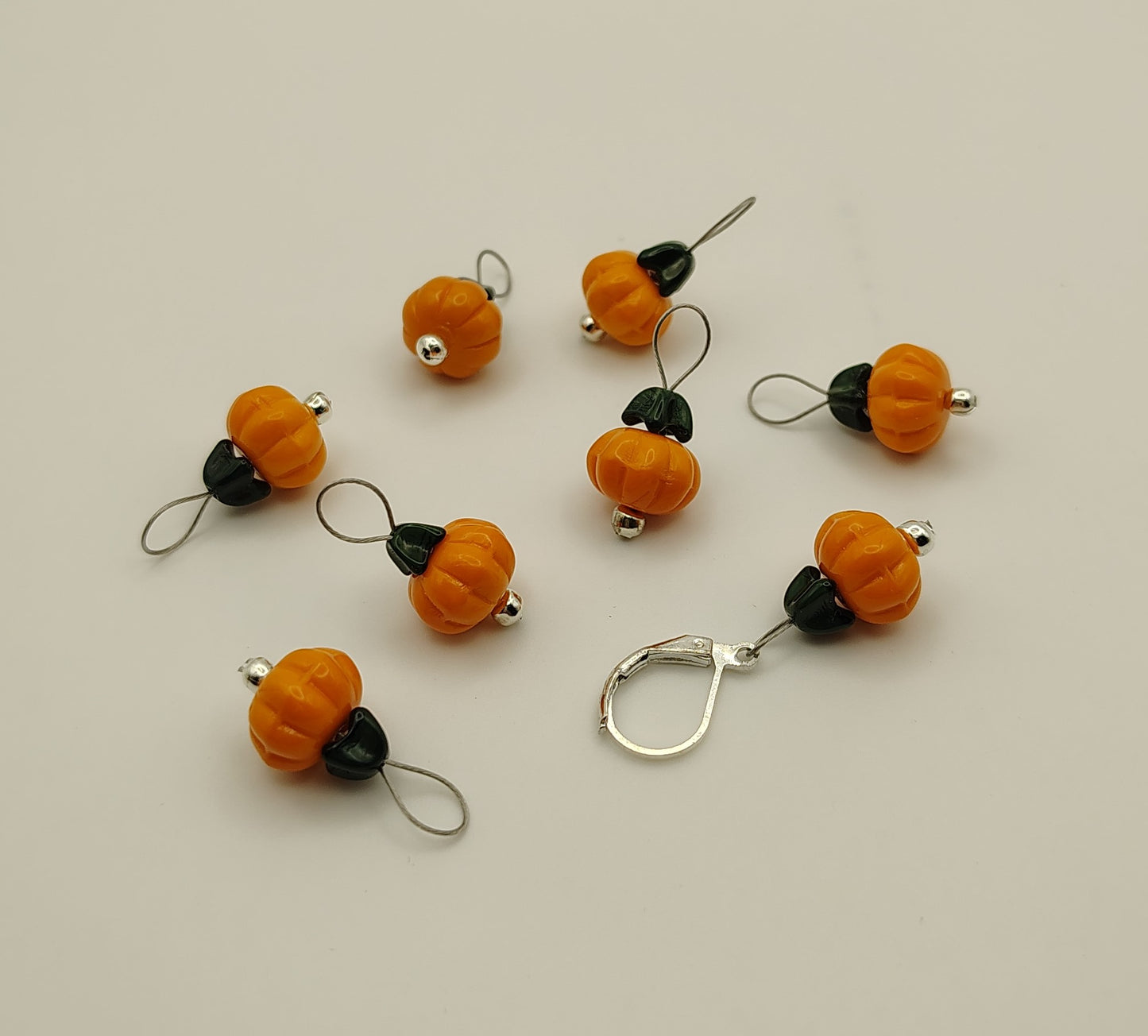 Pumpkin Stitch Markers