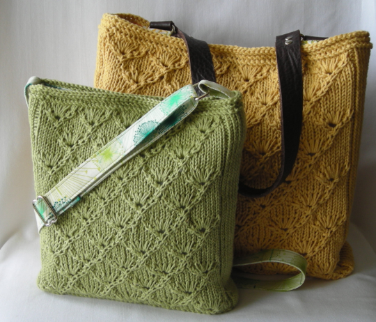 Espalier Bags knitting pattern