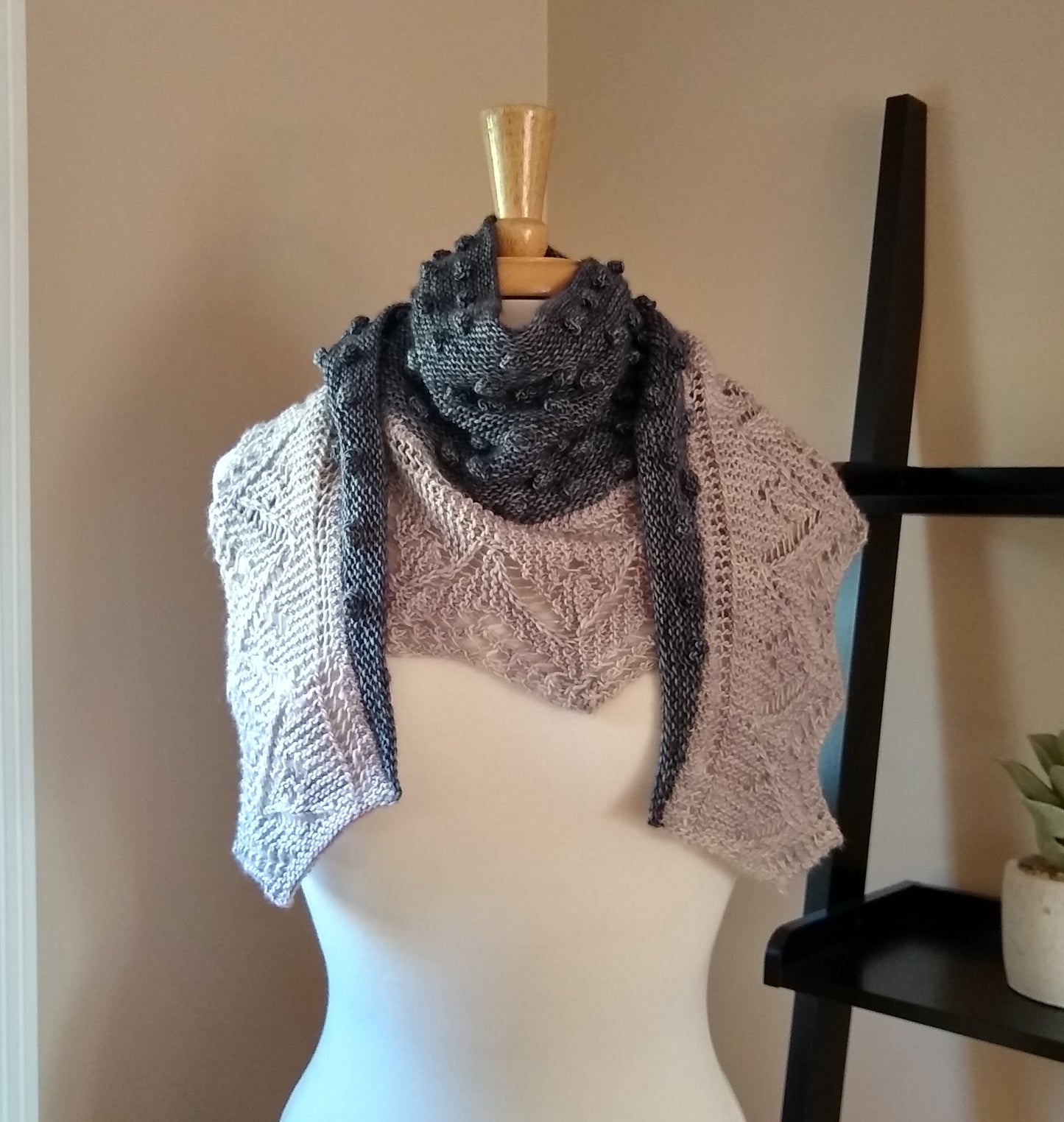 SnoFall Scarf Knitting Pattern