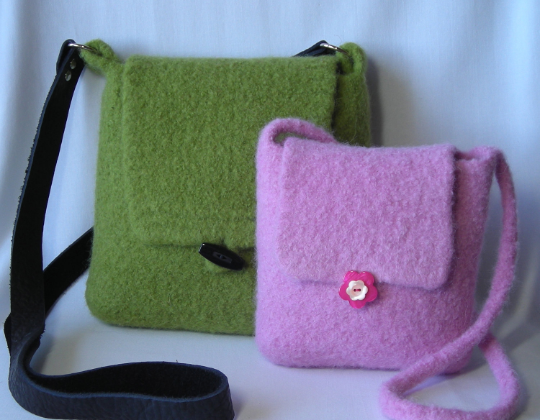 Sweetwater Felted Hipster Bag knitting pattern