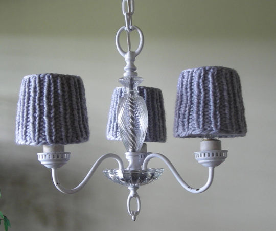 Simplicity Lampshade Cozies Knitting Pattern